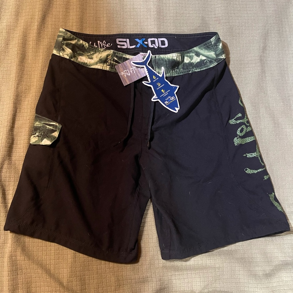 Men's Salt Life SLX-QD Cargo Board Shorts Size 32